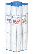 Cartucho de filtro para piscina 4 unidades Optimum CL580 compatível 83 x 7 cm Cartucho de filtro para piscina 4 unidades Optimum CL580 compatível 83 x 7 cm