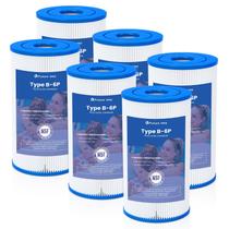 Cartucho de Filtro para Piscina Future Way Tipo B Pack com 6 Unidades 25x15cm Cartucho de Filtro para Piscina Future Way Tipo B Pack com 6 Unidades 25x15cm