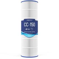 Cartucho de filtro para piscina Grefilt CC150 compatible con Pentair Clean & Clear 150