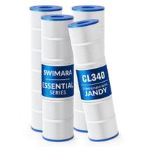 Cartucho de Filtro para Piscina Swimara CL340 340 Pés² Kit com 4 Unidades Cartucho de Filtro para Piscina Swimara CL340 340 Pés² Kit com 4 Unidades