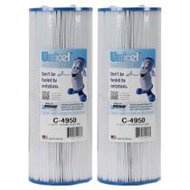 Cartucho de Filtro para Spa e Piscina Unicel C-4950 50 pés² Kit com 2 unidades