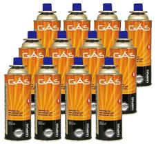 Cartucho de Gás Nautika Campgas Kit com 12 Unidades Para Fogareiro