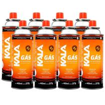 Cartucho de Gás Refil 410ml Kala 8 Unidades