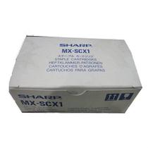 Cartucho de Grampos Sharp MX-SCX1 Prata 20-26 Gauge Cartucho de Grampos Sharp MX-SCX1 Prata 20-26 Gauge