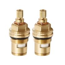Cartucho de haste cerâmica Saihisday G1/2" BSP 20 estrias Cartucho de haste cerâmica Saihisday G1/2" BSP 20 estrias