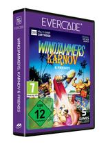 Cartucho de jogo Blaze Evercade Windjammers, Karnov & Friends Cartucho de jogo Blaze Evercade Windjammers, Karnov & Friends
