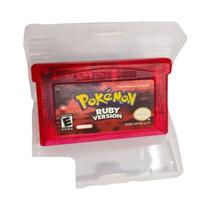 Cartucho De Jogo De Vídeo Pokémon Emerald FireRed LeafGreen Ruby Sapphire GBA 32 Bits