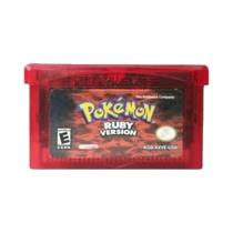 Cartucho De Jogo GBA 32 Bits Versões Emerald FireRed Leafgreen Ruby Sapphire Sem Manual
