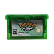 Cartucho De Jogo GBA De 32 Bits Da Série Pokémon Multilíngue Cartão De Console Esmeralda Rubi