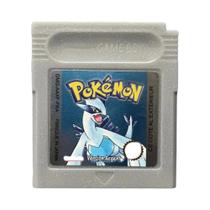 Cartucho De Jogo Pokémon GBC 16-bit Multicores Vermelho Azul Cristal Dourado Prata Amarelo Verde