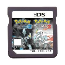 Cartucho De Jogo Pokémon HeartGold SoulSilver Black White DS Cartão De Memória R4 Para NDS 2DS 3DS Cartucho De Jogo Pokémon HeartGold SoulSilver Black White DS Cartão De Memória R4 Para NDS 2DS 3DS