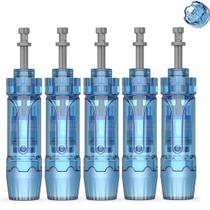 Cartucho de microagulhamento tipo baioneta com 5 unidades, ponta quadrada 3D de 0,2 mm Cartucho de microagulhamento tipo baioneta com 5 unidades, ponta quadrada 3D de 0,2 mm
