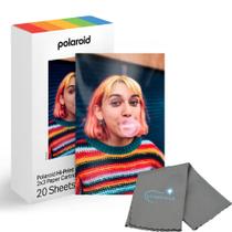 Cartucho de papel fotográfico Polaroid Hi Print 2x3, pacote com 1 (20 fotos) Cartucho de papel fotográfico Polaroid Hi Print 2x3, pacote com 1 (20 fotos)