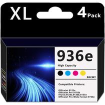 Cartucho de tinta APRONE 936e de alto rendimento, pacote com 4 unidades para HP 936