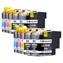Cartucho de Tinta BAALAND LC20E XXL Kit com 10 Unidades para Brother Cartucho de Tinta BAALAND LC20E XXL Kit com 10 Unidades para Brother