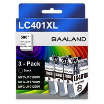 Cartucho de Tinta BAALAND LC401XL Preto Kit com 3 Unidades Alto Rendimento Cartucho de Tinta BAALAND LC401XL Preto Kit com 3 Unidades Alto Rendimento