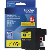 Cartucho de Tinta Brother 105Y XXL Amarelo LC105Y