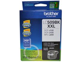 Cartucho de Tinta Brother Preto - LC509BK