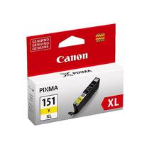 Cartucho de Tinta Canon CLI-151XL Cor Amarela