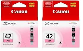 Cartucho de tinta Canon CLI-42 Photo Magenta x2 PIXMA PRO-100