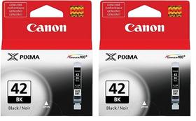 Cartucho de tinta Canon CLI-42 preto compatível com PRO-100 (x2)