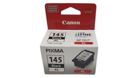 Cartucho de tinta canon pg145bk xl preto p/mg2410/mg2510/mg2910