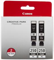 Cartucho de tinta Canon PGI-250XL Black Twin Pack para MG6320 Cartucho de tinta Canon PGI-250XL Black Twin Pack para MG6320