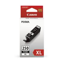 Cartucho de tinta Canon PGI-250XL PGBK Preto iP7220, iX6820, MG5420 Cartucho de tinta Canon PGI-250XL PGBK Preto iP7220, iX6820, MG5420