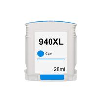 Cartucho de Tinta Ciano Compatível com HP 940XL 940 C4907AL C4907AB para 8000 8000WL 8500 8500W 28ml
