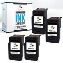 Cartucho de Tinta CMYi 210XL Preto Kit com 4 para Canon PIXMA