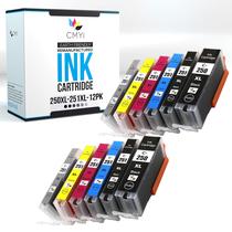 Cartucho de Tinta CMYi 250XL/251XL - Pacote de 12 Unidades para Canon Cartucho de Tinta CMYi 250XL/251XL - Pacote de 12 Unidades para Canon