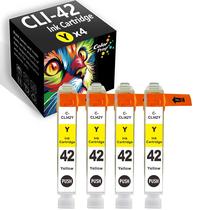 Cartucho de Tinta Color Print CLI42 Amarelo Kit com 4 para Canon