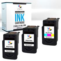 Cartucho de Tinta Combo CMYi 210XL 211XL para Canon