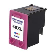 Cartucho De Tinta Compatível 60XL, Ink Cartridge, 13ml, Colorido CC644WB