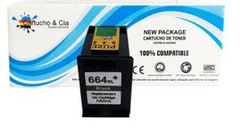 Cartucho de tinta compatível 664xl preto f6v31a 14ml Cartucho de tinta compatível 664xl preto f6v31a 14ml