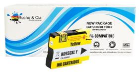 Cartucho de Tinta Compatível 933XL Amarelo CN056AL CN056AN CN056A 13ml