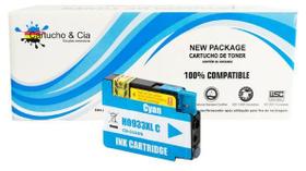 Cartucho de Tinta Compatível 933XL Ciano CN054AL CN054AN 13ml