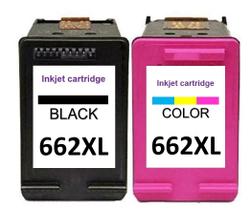 Cartucho de tinta compativel com/hp 662 preto e colorido 662xl 662 xl 2515 2516 3515 Preto E Colorido color + black