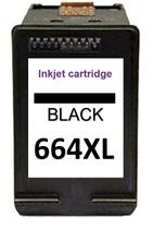 Cartucho de Tinta compativel com/hp 664 XL preto/black