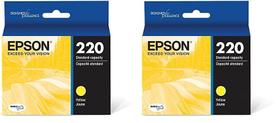 Cartucho de tinta Epson 220 DuraBrite Ultra Yellow T220420-S x2