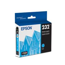 Cartucho de tinta Epson 232 Claria de capacidade padrão ciano T232220-S Cartucho de tinta Epson 232 Claria de capacidade padrão ciano T232220-S