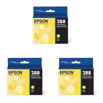 Cartucho de tinta Epson 288 DuraBrite Ultra Yellow T288420-S x3