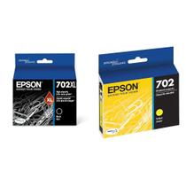 Cartucho de tinta Epson 702 DuraBrite de Ultra Alta Capacidade Preto