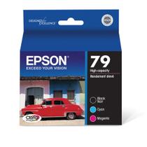 Cartucho de tinta EPSON 79 Claria Hi-Definition Standard 3 cores Cartucho de tinta EPSON 79 Claria Hi-Definition Standard 3 cores