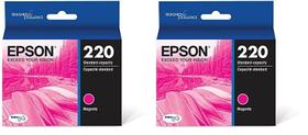 Cartucho de tinta Epson T220 DuraBrite Ultra Cyan T220320-S (x2) Cartucho de tinta Epson T220 DuraBrite Ultra Cyan T220320-S (x2)