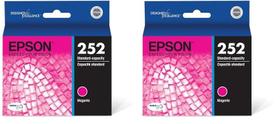 Cartucho de tinta Epson T252 DuraBrite Ultra Magenta (pacote com 2)