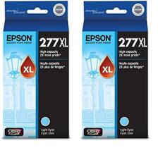 Cartucho de tinta Epson T277 Claria Photo HD de alta capacidade ciano claro Cartucho de tinta Epson T277 Claria Photo HD de alta capacidade ciano claro