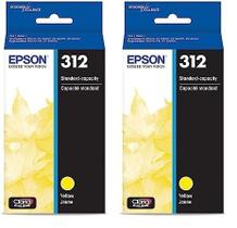 Cartucho de tinta Epson T312 Claria Photo HD Amarelo (pacote com 2) Cartucho de tinta Epson T312 Claria Photo HD Amarelo (pacote com 2)
