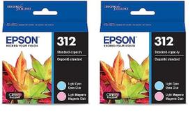Cartucho de tinta Epson T312 Claria Photo HD de capacidade padrão Cartucho de tinta Epson T312 Claria Photo HD de capacidade padrão