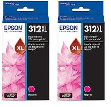 Cartucho de tinta Epson T312XL320-S Magenta de alta capacidade (x2)
